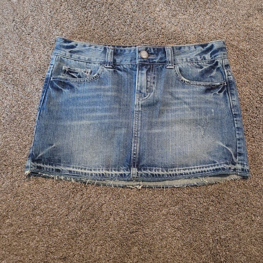 AE jean skirt size 6